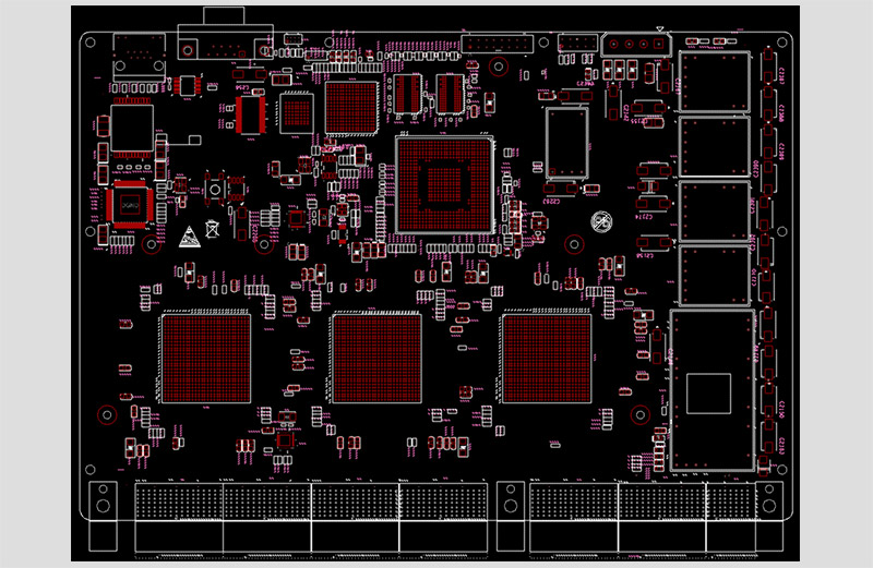 6U VPX SRIO交换板